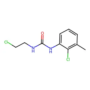 1-(2-Chloroethyl)-3-(2-chloro-3-methylphenyl)urea structure
