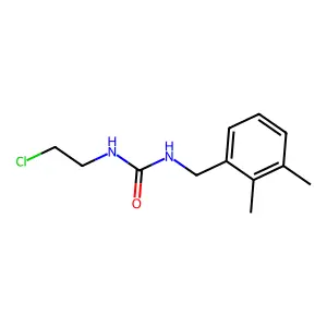 1-(2-Chloroethyl)-3-(2,3-dimethylbenzyl)urea structure