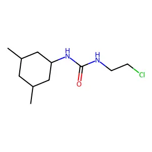 1-(2-chloroethyl)-3-(3,5-dimethylcyclohexyl)urea structure