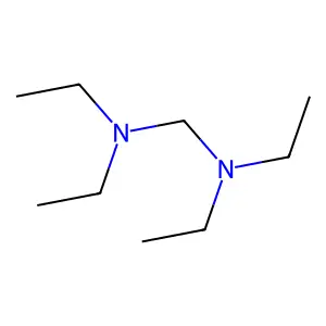 N,N,N',N'-tetraethylmethanediamine structure