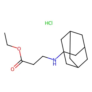 N-beta-Carbethoxyethyladamantanamine hydrochloride structure