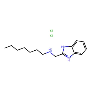 Compound C15H25Cl2N3 structure