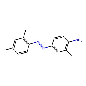 Benzenamine, 4-(2-(2,4-dimethylphenyl)diazenyl)-2-methyl- structure