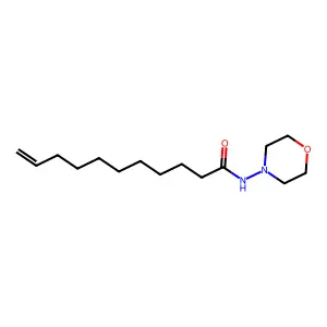 10-Undecenamide, N-morpholino- structure