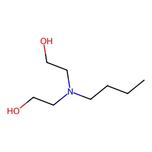N-Butyldiethanolamine structure