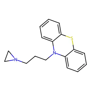 10-[3-(aziridin-1-yl)propyl]phenothiazine structure