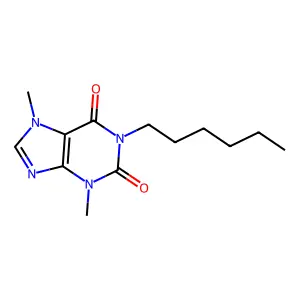 Pentifylline structure