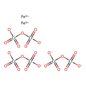 Iron(III) dichromate structure