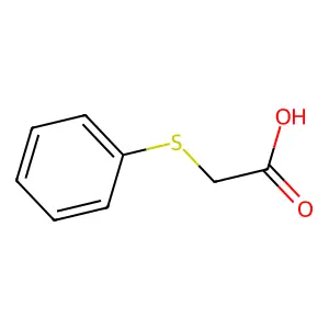 (Phenylthio)acetic acid structure