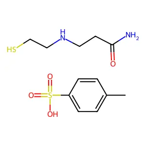 Compound C12H20N2O4S2 structure