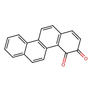 Compound C18H10O2 structure