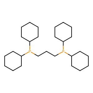 1,3-Bis(dicyclohexylphosphino)propane structure