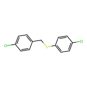 Compound C13H10Cl2S structure