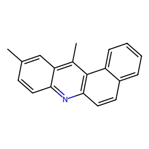 10,12-Dimethylbenz(a)acridine structure