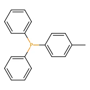 (4-methylphenyl)-diphenylphosphane structure