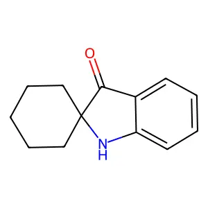 1',3'-Dihydrospiro[cyclohexane-1,2'-indole]-3'-one structure