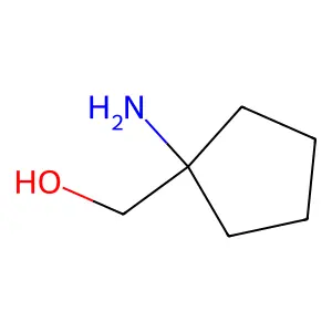 (1-Aminocyclopentyl)methanol structure