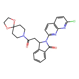 Compound C25H23ClN4O4 structure