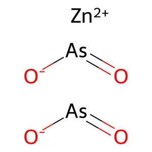 Zinc metaarsenite structure