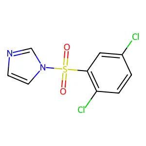 1-(2,5-dichlorophenyl)sulfonylimidazole structure