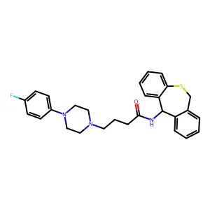 Monatepil structure
