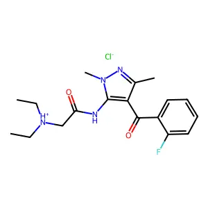 Compound C18H24ClFN4O2 structure