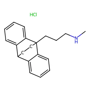Maprotiline hydrochloride structure