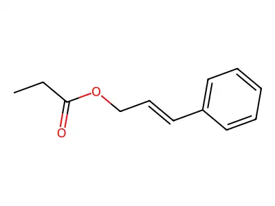 Cinnamyl propionate structure