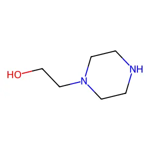 N-(2-Hydroxyethyl)piperazine structure