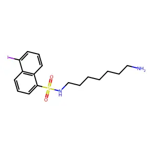 Compound C17H23IN2O2S structure