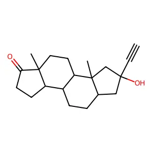 Compound C20H28O2 structure