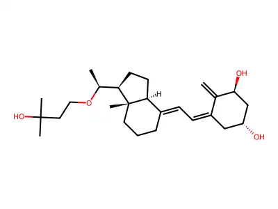 Maxacalcitol structure