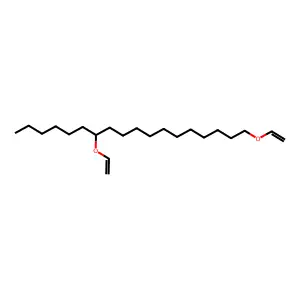1,12-bis(ethenoxy)octadecane structure