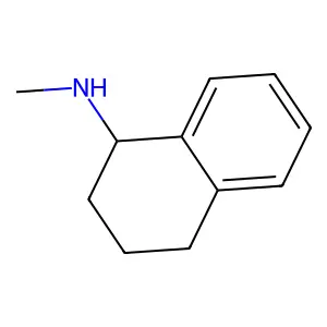 N-methyl-1,2,3,4-tetrahydronaphthalen-1-amine structure