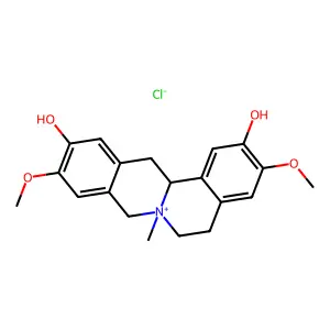 Phellodendrine chloride structure