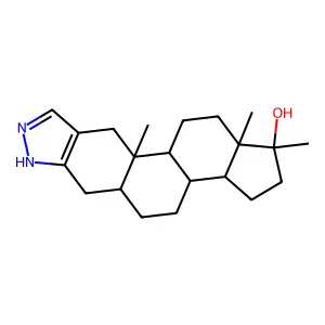 stanozolol structure