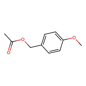 4-Methoxybenzyl acetate structure