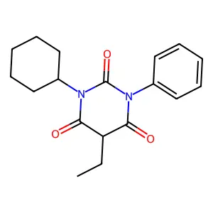 Compound C18H22N2O3 structure