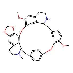 (+)-2'-Norcepharanthine structure