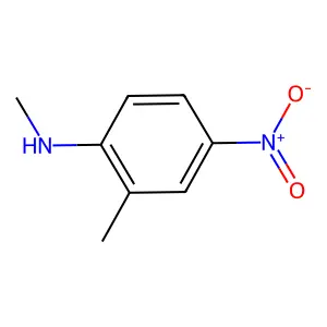 N,2-dimethyl-4-nitroaniline structure