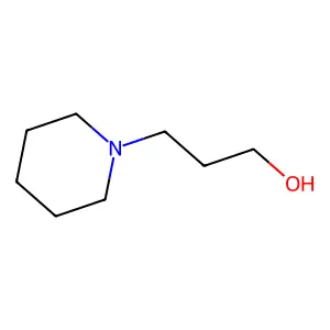 1-Piperidinepropanol structure