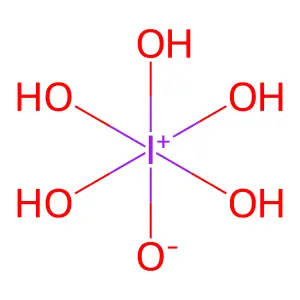 pentahydroxy(oxo)-lambda7-iodane structure