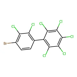 1,1'-Biphenyl, bromoheptachloro- structure