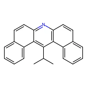 DIBENZ(a,j)ACRIDINE, 14-ISOPROPYL- structure