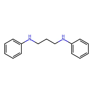 N,N'-diphenylpropane-1,3-diamine structure