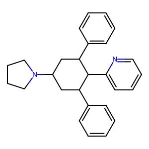 Compound C27H30N2 structure