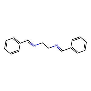 N,N'-Dibenzylideneethylenediamine structure