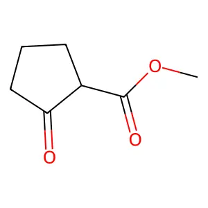 Methyl 2-oxocyclopentanecarboxylate structure
