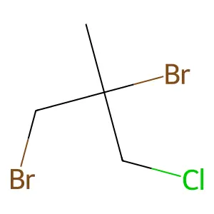 1,2-Dibromo-3-chloro-2-methylpropane structure