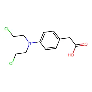 Phenylacetic acid mustard structure